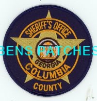GEORGIA,A,COLUMBIA COUNTY SHERIFF 3 GOT IN PERSON